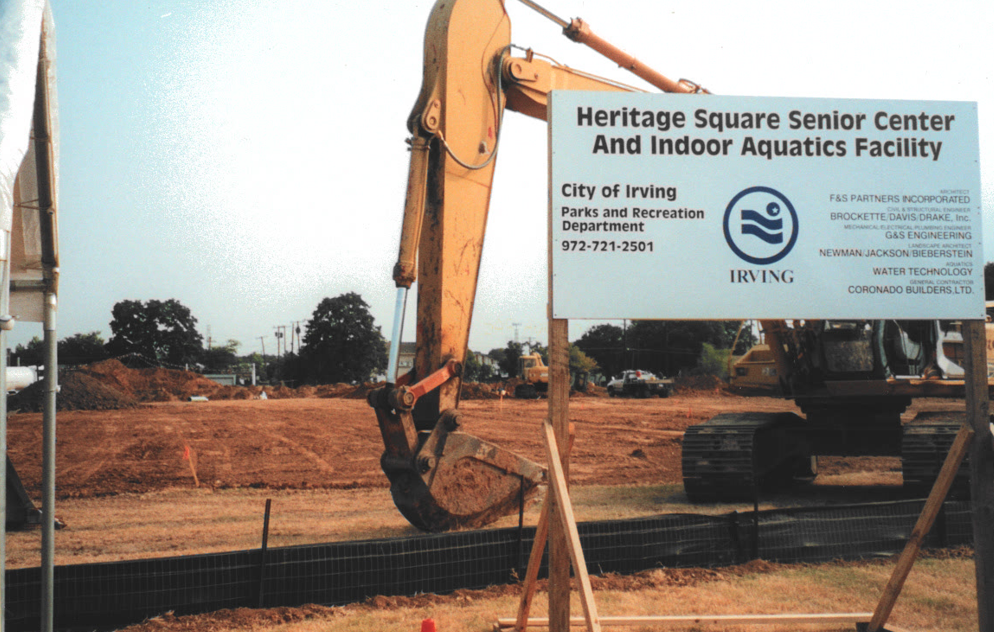 Strip Mall Ready for Redevelopment close up