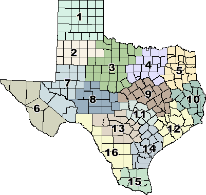 TCEQ regions