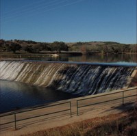 Guadalupe River at Nimitz Dam